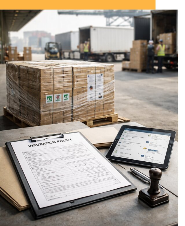 Страхование международных грузов от 3749 руб, полная защита