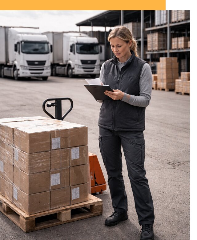 Доставка грузов из Европы к дверям клиента от 12853 руб