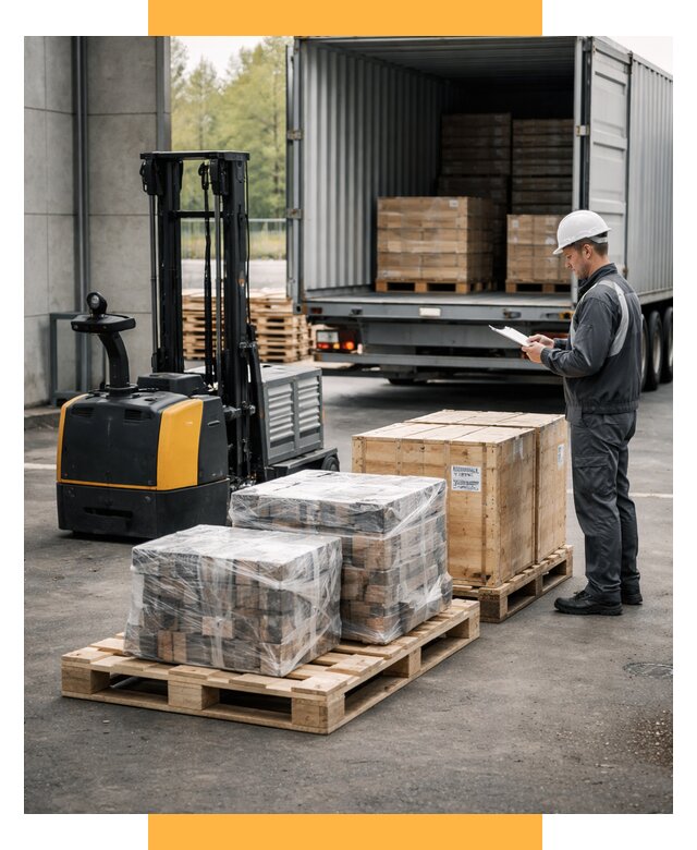 Доставка оборудования из Европы под ключ от 48200 р. | СетСервис-Прм