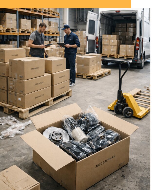 Доставка автозапчастей из Европы от 13389 руб быстро и надёжно