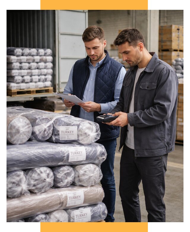 Доставка текстиля из Турции от 48200 р. под ключ, СетСервис-Прм