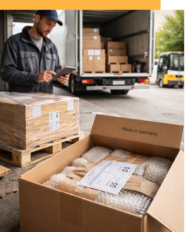 Доставка грузов из Германии от 48200 руб с таможенным оформлением