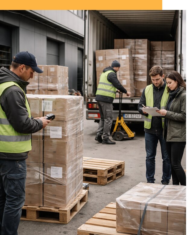 Доставка грузов из Польши: морем, авто и авиа от 8033