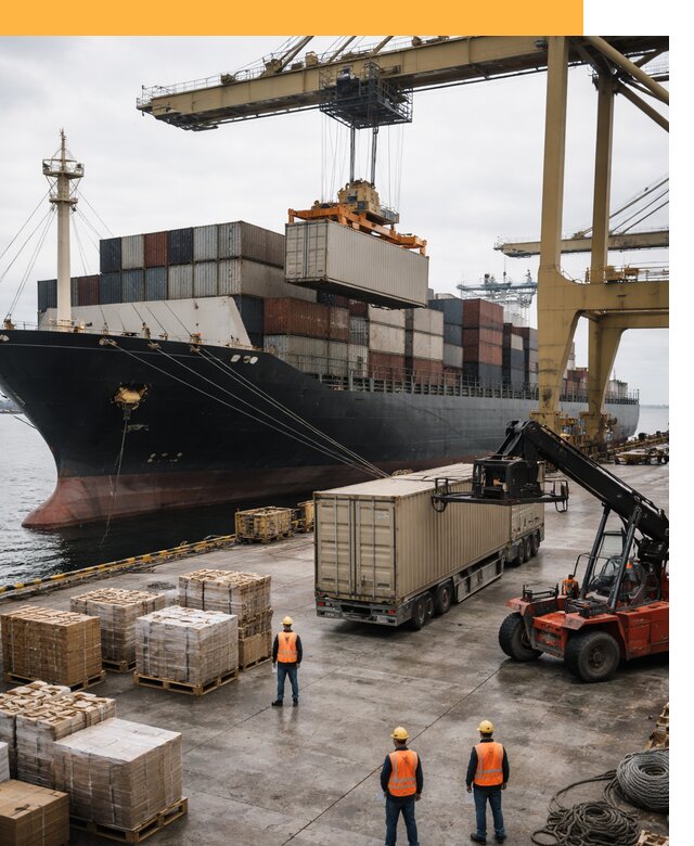 Морские перевозки из Индии: доставка FCL/LCL, таможня от 128532