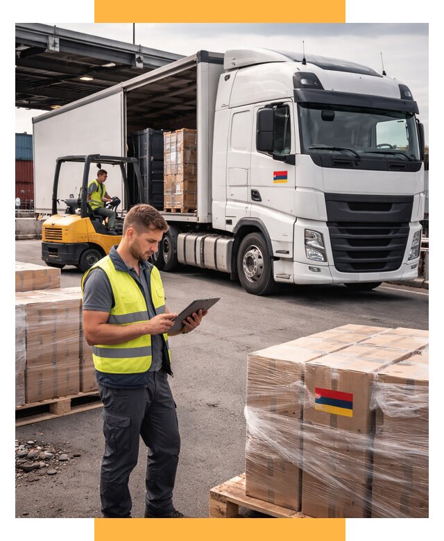 Автоперевозки из Армении от 101755 р. — услуги СетСервис-Прм