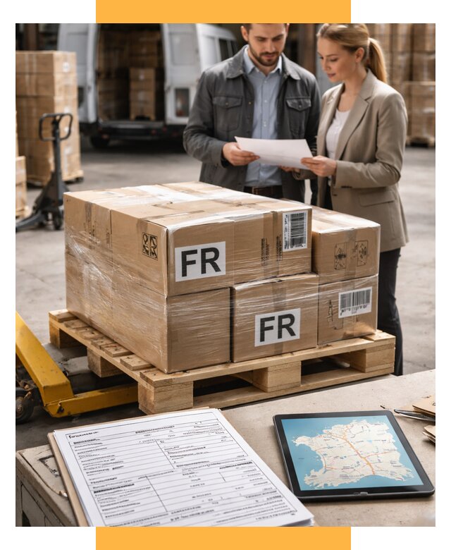 Доставка грузов в Францию от 26778 р., логистика СетСервис-Прм