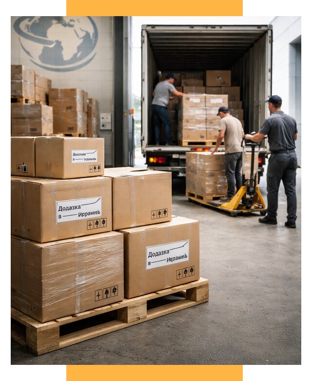 Доставка грузов в Израиль и экспорт от 48200 р. СетСервис-Прм