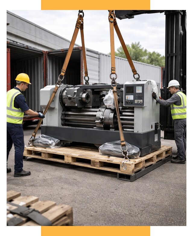 Перевозка станков и таможня от 64266 р. | СетСервис-Прм логистика