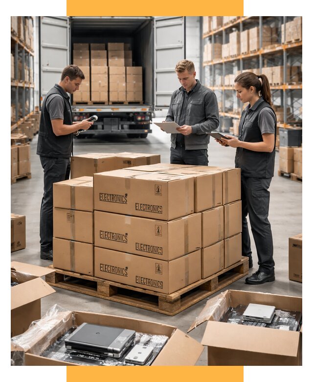 Перевозка электроники и таможня под ключ от 13389 р. | СетСервис-Прм