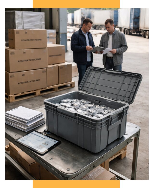 Перевозка комплектующих из Китая от 6962 р. | СетСервис-Прм