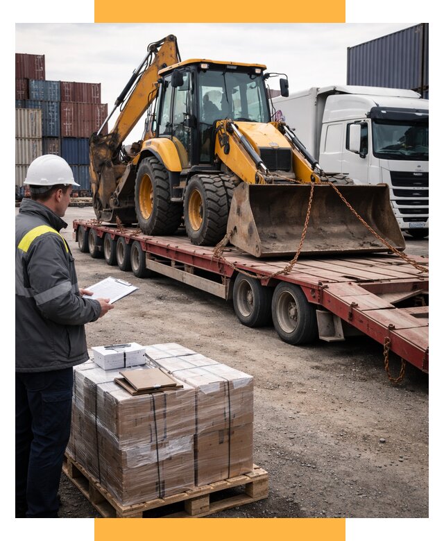 Международная перевозка спецтехники от 48200 р., СетСервис-Прм