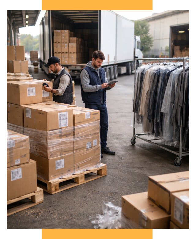 Перевозка и доставка одежды из Китая от 8033 р., СетСервис-Прм