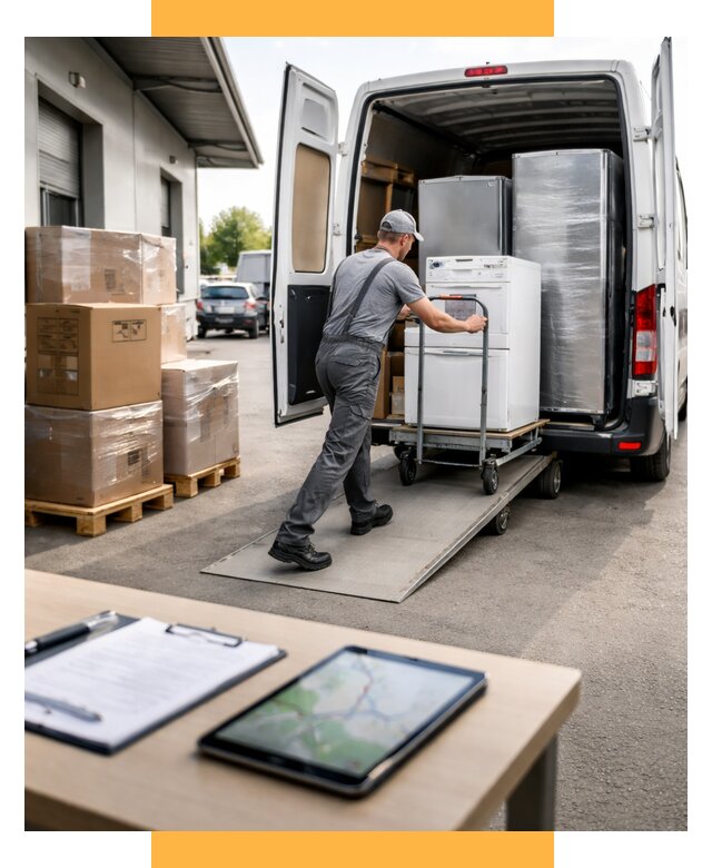 Перевозка бытовой техники от 6962 р. - логистика СетСервис-Прм