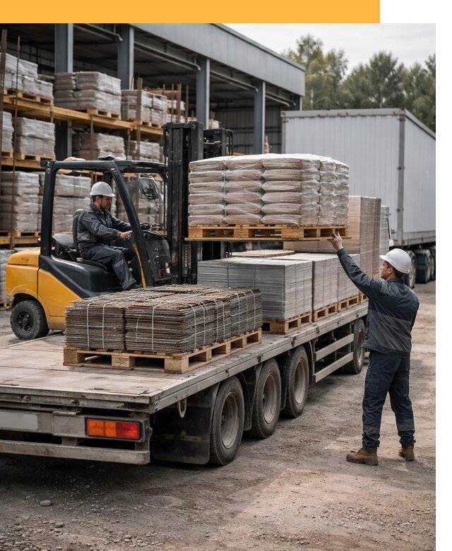 Перевозка строительных материалов по миру от 5891 руб