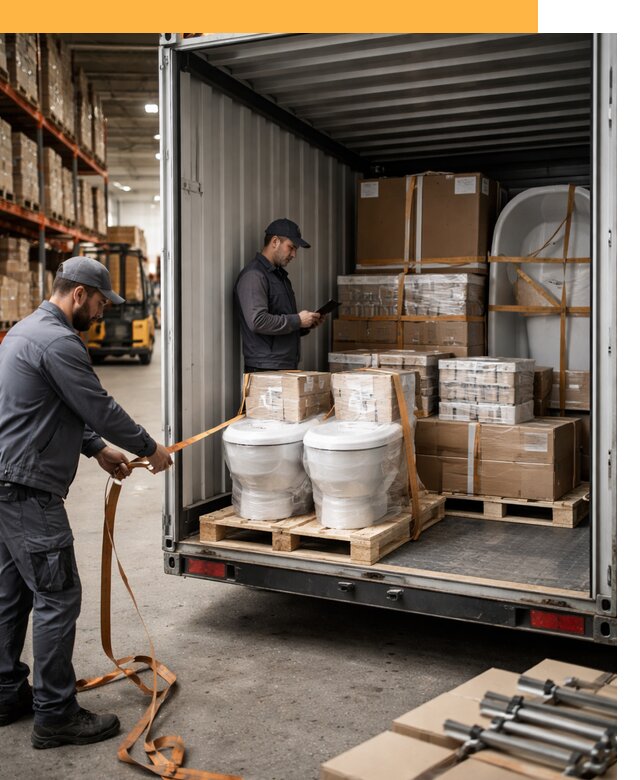 Перевозка сантехнического оборудования по России и миру от 1928