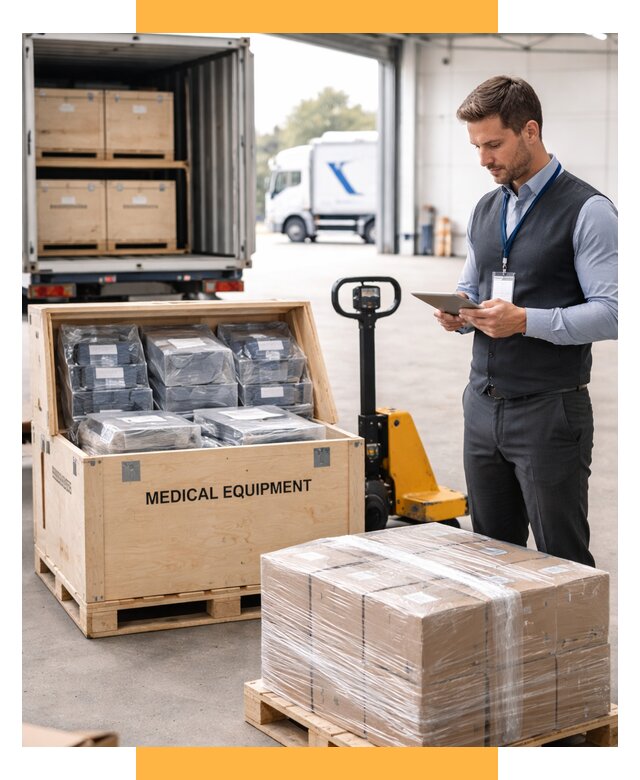 Перевозка медицинского оборудования от 16067 р. в СетСервис-Прм