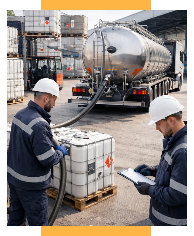 Перевозка химического сырья от 9104 р. Логистика СетСервис-Прм