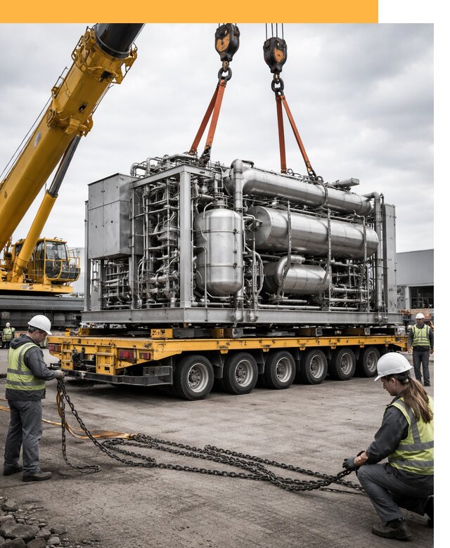 Перевозка тяжеловесных грузов по миру от 160665 руб