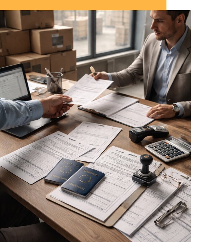 Таможенное оформление грузов из Европы от 9104 руб