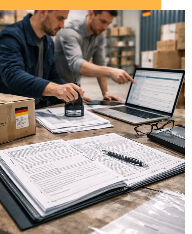 Таможенное оформление грузов из Германии от 9640 руб.