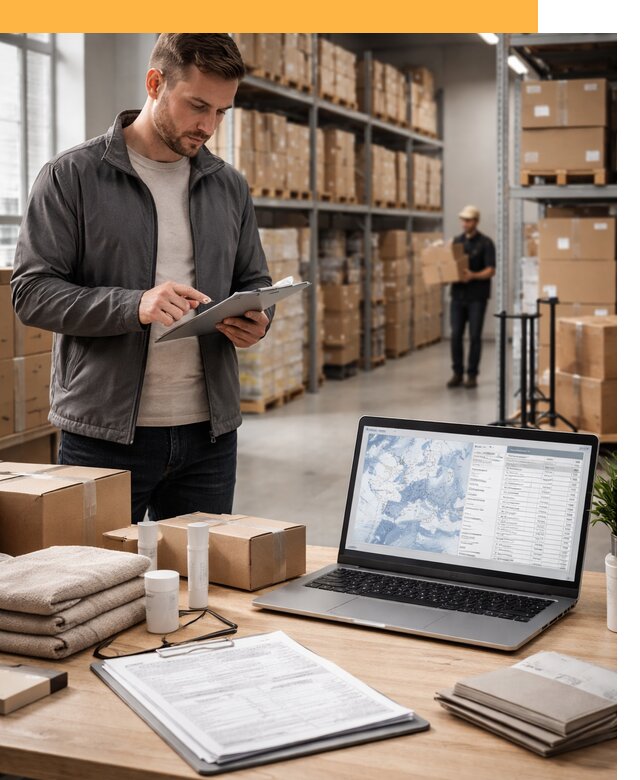 Закупка товаров в Европе под ключ: доставка, таможня от 8033 руб