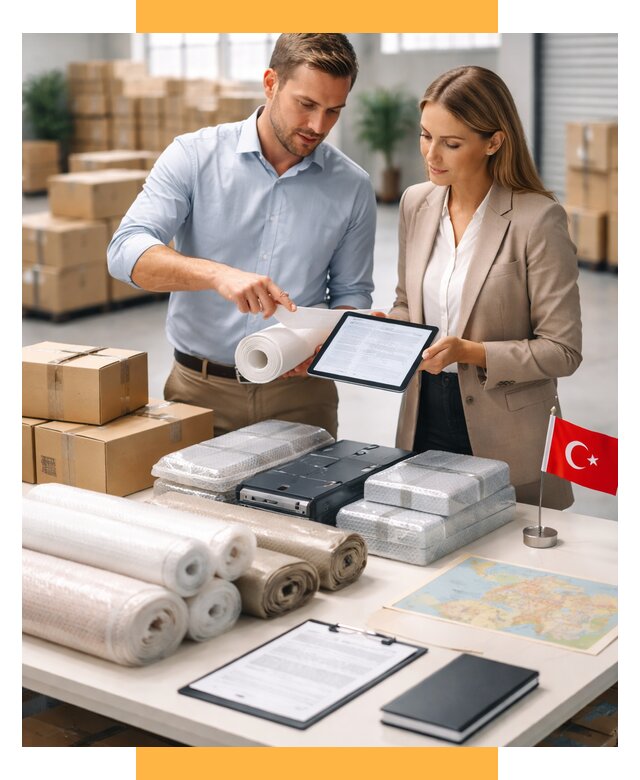 Поиск поставщика в Турции под ключ от 12853 р. | СетСервис-Прм