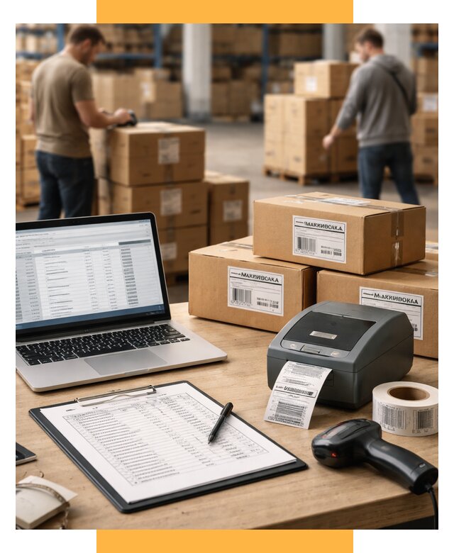 Маркировка импортных товаров от 4820 р. под ключ, СетСервис-Прм